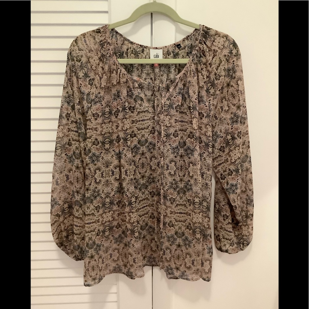 Cabi l/s airy tunic